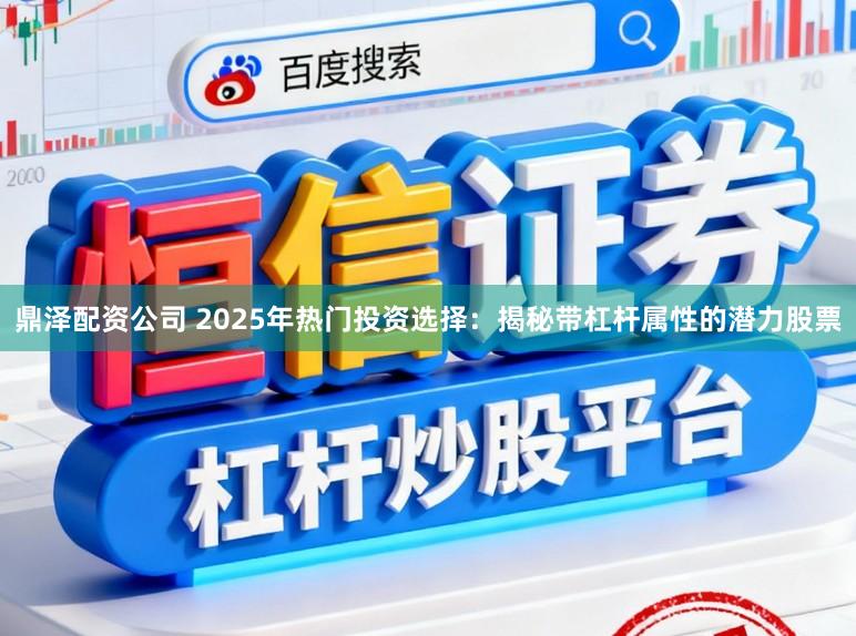 鼎泽配资公司 2025年热门投资选择：揭秘带杠杆属性的潜力股票