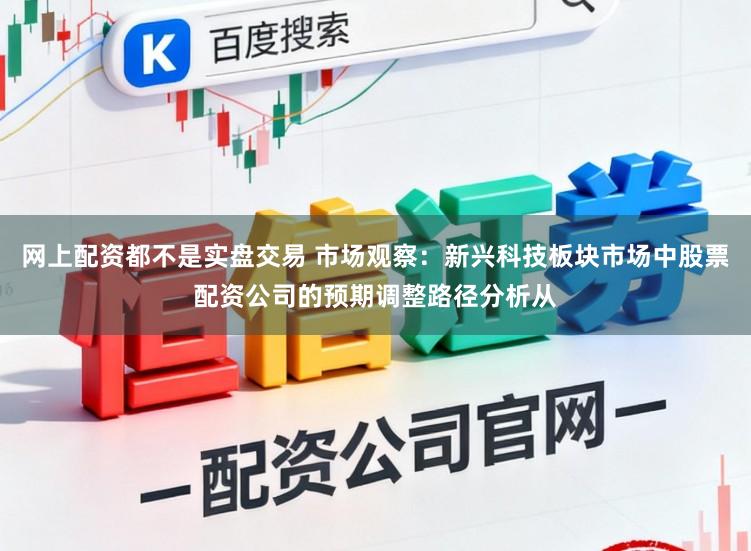 网上配资都不是实盘交易 市场观察：新兴科技板块市场中股票配资公司的预期调整路径分析从