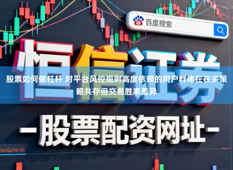 股票如何做杠杆 对平台风控规则高度依赖的用户群体在在多策略共存但交易胜率差异